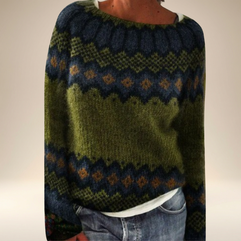 Corvina™ – Retro Strikkegenser