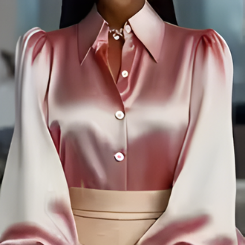 Aiza™- Satengskjorte