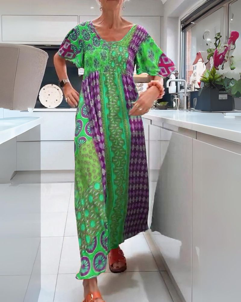 Cindy™-Strålende Boho-kjole