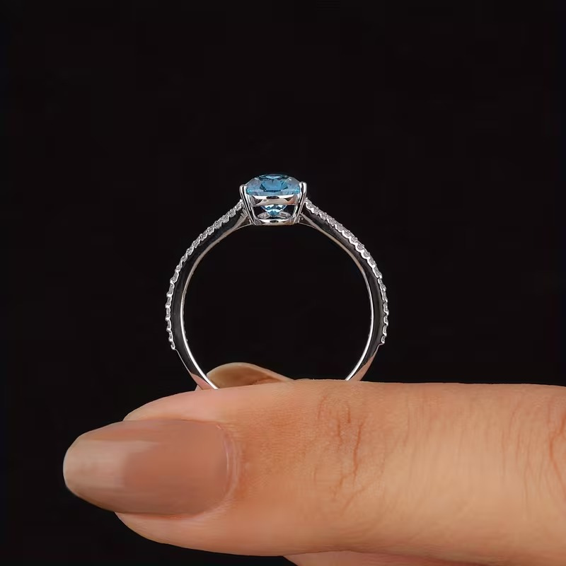 Blå Dråpeformet Ring | Sammen mot diabetes