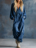 Amy™- Denim Jumpsuit