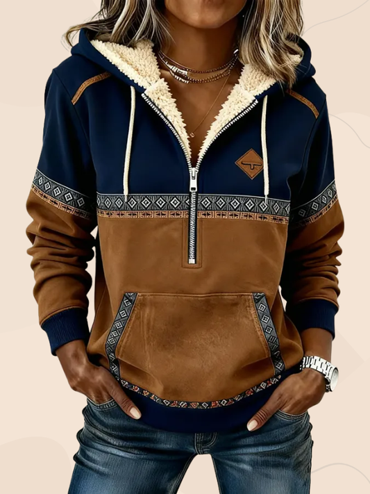 Alviora™ - Komfortabel Halv-Zip Genser