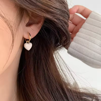 Øredobber med hjertelig kjærlighet | Sammen mot brystkreft