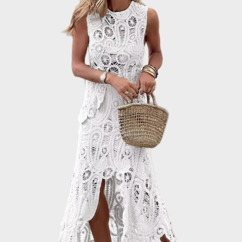 Carina™- Elegant Blondemaxikjole