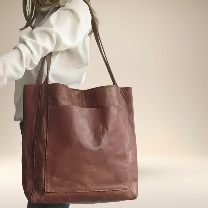 Carol™-Moderne, elegant skinnveske