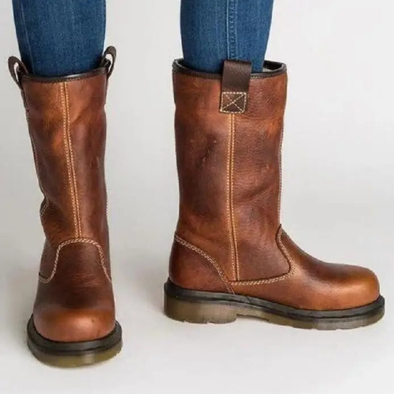 Dana™- Lær Vinterstøvler