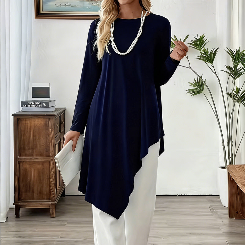 Caroline™- Asymmetrisk Lang Topp