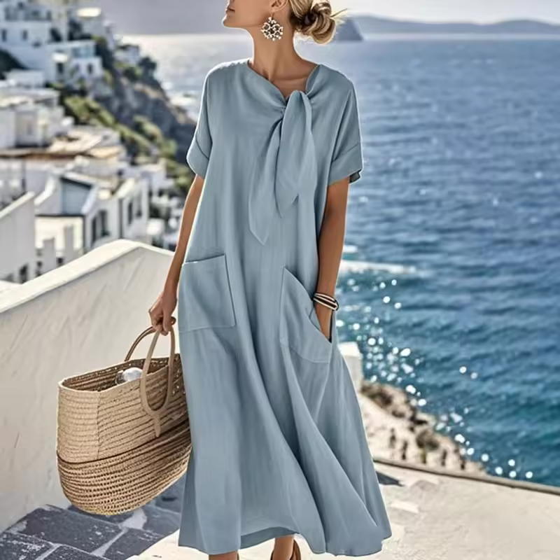 Amity™- Avslappet Løs Kjole