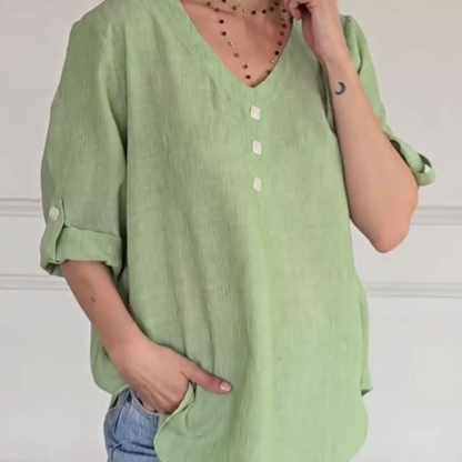 Elodia™ – Bluse med knapper