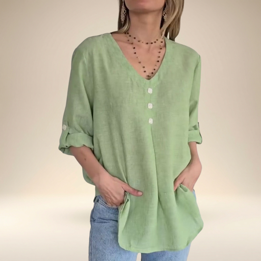 Elodia™ – Bluse med knapper