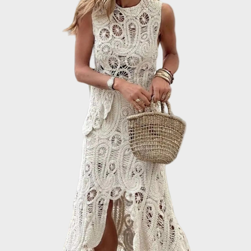 Carina™- Elegant Blondemaxikjole