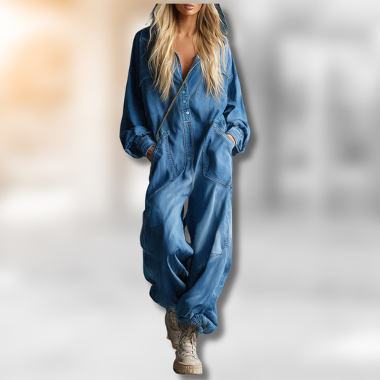 Alina™ - Denim Jumpsuit