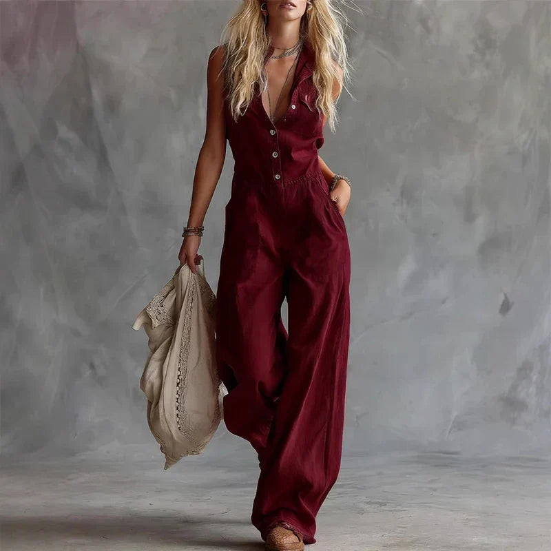 Selene™ – Ermeløs jumpsuit