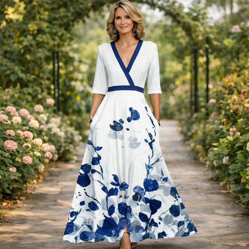 Aimee™-Elegant maxikjole