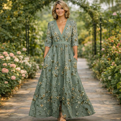 Aimee™-Elegant maxikjole