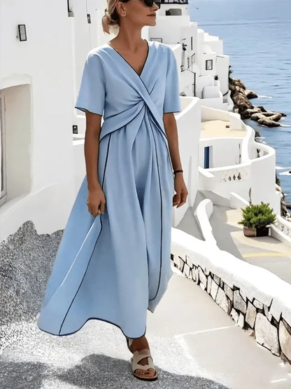 Amari™ – V-hals Omslagskjole