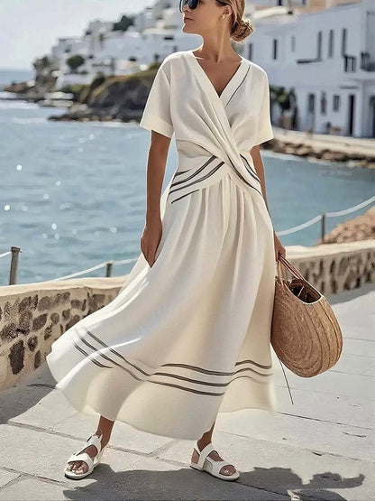 Amari™ – V-hals Omslagskjole